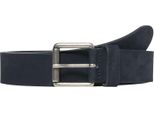 Marc O'polo Pelle Cintura Fritz Belt W95 Night Blue Blu Scuro