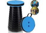 Jopassy Sedia Pieghevole Portatile Sedia Da Campeggio Sgabello Da Fiori Sgabello Pieghevole Sedia Da Bistrot，Blu