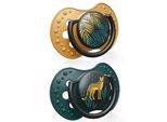 Lovi Succhietto In Silicone Dinamico Jungle Vibes Boy 0-3 M 2 Pz. 22/901Boy