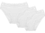 Wol-Bar Soft Lovely Confezione Da 3 Pezzi Bianco S Kalhotky