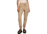 DáMské Kalhoty Urban Classics Donna Pantaloni Cargo Jogging A Vita Alta Unionbeige - M