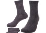 Calzini Business Unisex 96% Cotone, 10 Paia Grigi, Taglia 35–38