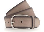 Vanzetti Pelle Cintura Denim Love 40Mm Full Leather Belt W110 Parchment Beige