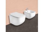 Set Sanitari Bagno Sospesi In Ceramica Bianco Opaco | Mozart