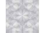 Carta Da Parati In Lana Con Ornamento Grafico Profhome 386922-GU Leggermente Goffrata Grigio Chiaro Argento 5,33 M2