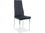Set Di Sedie Da Pranzo Per Cucina H-261 Nero Set Di 4 Sedie