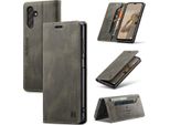 Galaxy A14 5G Case, Retropoliuretanocustodia In Pelle Stand Cover Protettiva Per Samsung Galaxy A14 5G Rame