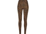 Urban Classics - Leggings Donna Soft Aop Darkleo - L