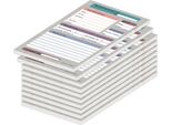 Pricaro Blocco Note Telefonico, A5, Indice, 10 Pezzi
