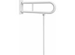 Maniglia Pieghevole Bemeta Help A U 600 Mm Bianca Con Supporto