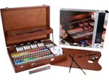 Royal Talens 2843425 Royal Talens Scatola Di Legno Van Gogh Set Di Colori Ad Olio Superior