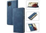 Custodia Galaxy A22 4G, Stand Funzione Portacarte Portafoglio Custodia Protettiva In Pelle Per Samsung Galaxy A22 4G Blu