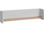Scaffale Reni - Grigio Perla / Rovere Artigianale