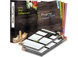 Cartella Ricette Pricaro Set Completo "Mediterraneo"", A4, 8 Pezzi"