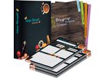Pricaro Cartella Per Ricette Set Completo "Buon Appetito"", A4, 8 Pezzi"