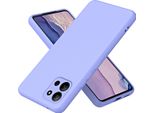 Infinix Hot 11 2022 Custodia, Custodia In Silicone Liquido Per Telefoni Cellulari Custodia Protettiva Antiurto E Antigraffio Per Infinix Hot 11 2022 Viola