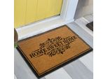 Raschietto Per Scarpe Con Ornamenti E Bordo - Cocco Resistente Dimensioni - 60 X 90 Cm