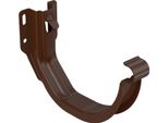 Bryza Gancio Di Gronda Cornice/Fronte Zincato Ø 150 Mm, Marrone Ral 8017