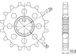 Pignone Passo 530 - Z 15 Denti (Dis.21801)