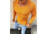 Dstreet Maglione Da Uomo Kersten Giallo Xl