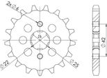Pignone Passo 530 - Z 17 Denti (Dis.20400)