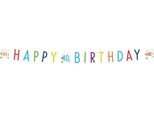 Amscan - Lettera - Bandiera, 40° Compleanno - Carta SG22626 (Taglia Unica) (Colorato)