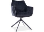 Set Di Sedie Da Pranzo Azalia Nero Set Di 2 Sedie Da Cucina