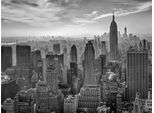 Pyramid International - Stampa Su Tela "Hazy Gotham"" PM6304 (80 Cm X 60 Cm) (Grigio/Nero)"