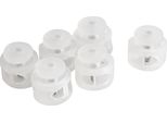Rico Design Itoshii Chiusure Per Gioielli 6 Pezzi 14 Mm Di Diametro 13 Mm Di Altezza Trasparente