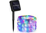 Jopassy Led Luce Di Corda Solare Luci Di Fata All'aperto, Con Timer E 8 Modalità, Luce Di Corda Solare All'aperto, Luci Di Fata Solare Balcone, Colorati, 32 Metri, 300 Led