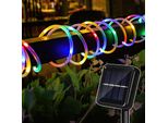Swanew Solar Corda Luce Filo Giardino Fata Luci Led Corda Luce Colorata-20M