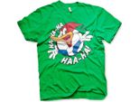 Maglietta Woody Woodpecker Hahaha - Grande - Verde