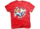 Maglietta Woody Woodpecker Hahaha - Grande - Rosso