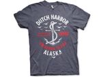 Deadliest Catch - Maglietta Dutch Harbor - Xx-Large - Navy-Heather
