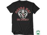 Cobra Kai - Maglietta Organica No Mercy - Media - Nero