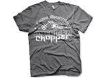 Maglietta American Chopper Washed Logo - Media - Grigio Scuro