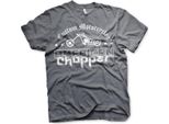 Maglietta American Chopper Washed Logo - Small - Dark-Heather
