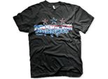 Maglietta American Chopper Flag Logo - Media - Nero