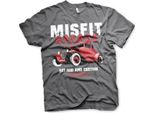 Maglietta Misfit Garage Hot Rod & Custom - X-Large - Grigio Scuro