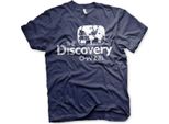 Maglietta Discovery Channel Con Logo Invecchiato - Xx-Large - Navy