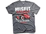 Maglietta Misfit Garage Hot Rod & Custom - Xx-Large - Dark-Heather