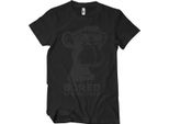 Maglietta Bod Logo Nero Su Nero - Xx-Large - Nero