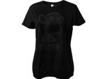 Bod Logo Nero Su Nero Tee Femminile - Piccolo - Nero