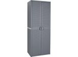 The Living Store Mobile Da Giardino Grigio 65X45X172 Cm Pp Rattan