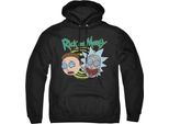 Rick And Morty - Felpa Con Cappuccio "Blown Minds"" Per Uomo TV2195 (M) (Nero)"