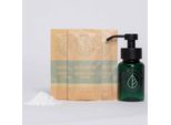 Sapone In Polvere Per Le Mani - Set Iniziale I Salvia Bianca Cedro I Sostenibile I Vegano | Senza Microplastiche | Neutro Dal Punto Di Vista Del Ph I Ingredienti Naturali I Esfoliante I Miscelante
