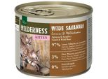 Real Nature Wilderness Kitten Wide Savannah Agneau & Sanglier 24X200 G