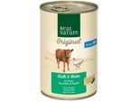 Real Nature Nourriture Humide Chien, Junior, Veau Et Poulet 6X400 G