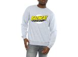 The Big Bang Theory - Felpa "Bazinga"" Per Uomo BI742 (L) (Grigio)"