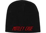 Motley Crue - Cappellino Da Uomo/Donna Unisex RO7126 (Taglia Unica) (Nero/Rosso)